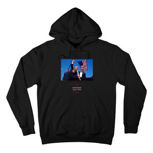 Funny Trump 2024 Shooting At Trump Rally In Pennsylvania Hoodie