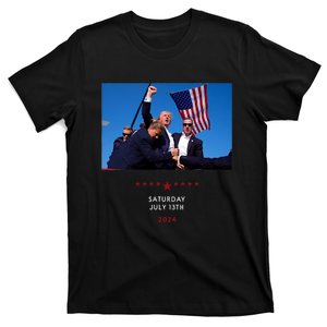 Funny Trump 2024 Shooting At Trump Rally In Pennsylvania T-Shirt