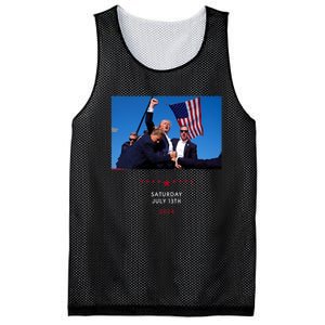 Funny Trump 2024 Shooting At Trump Rally In Pennsylvania Mesh Reversible Basketball Jersey Tank