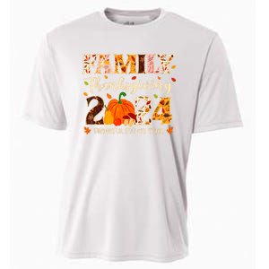 Family Thanksgiving 2024 Thankful For My Tribe Group Autumn Cooling Performance Crew T-Shirt