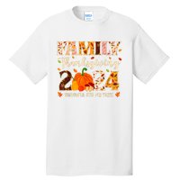 Family Thanksgiving 2024 Thankful For My Tribe Group Autumn Tall T-Shirt