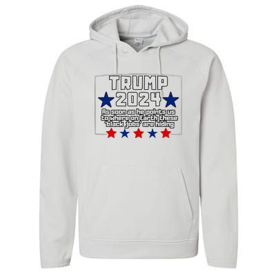 Funny Trump 2024 Where These Black Jobs Immigrants Stealing Performance Fleece Hoodie