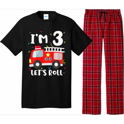 Fire Truck 3rd BirthdayFirefighter 3 Year Old Pajama Set