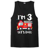 Fire Truck 3rd BirthdayFirefighter 3 Year Old PosiCharge Competitor Tank