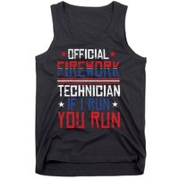 Firework Technician 4th Of July Funny USA Pyro-technician Tank Top