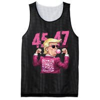 Funny Trump 45 47 Bubble Pin.K Qr Dancing Code Mesh Reversible Basketball Jersey Tank
