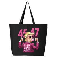 Funny Trump 45 47 Bubble Pin.K Qr Dancing Code 25L Jumbo Tote