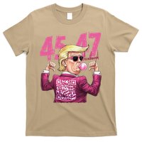 Funny Trump 45 47 Bubble Pin.K Qr Dancing Code T-Shirt