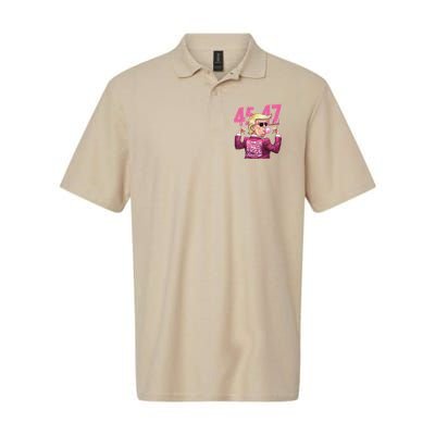 Funny Trump 45 47 Bubble Pin.K Qr Dancing Code Polo