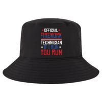 Firework Technician 4th Of July Funny USA Pyrotechnician Cool Comfort Performance Bucket Hat