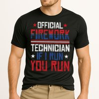 Firework Technician 4th Of July Funny USA Pyrotechnician Performance Shirt