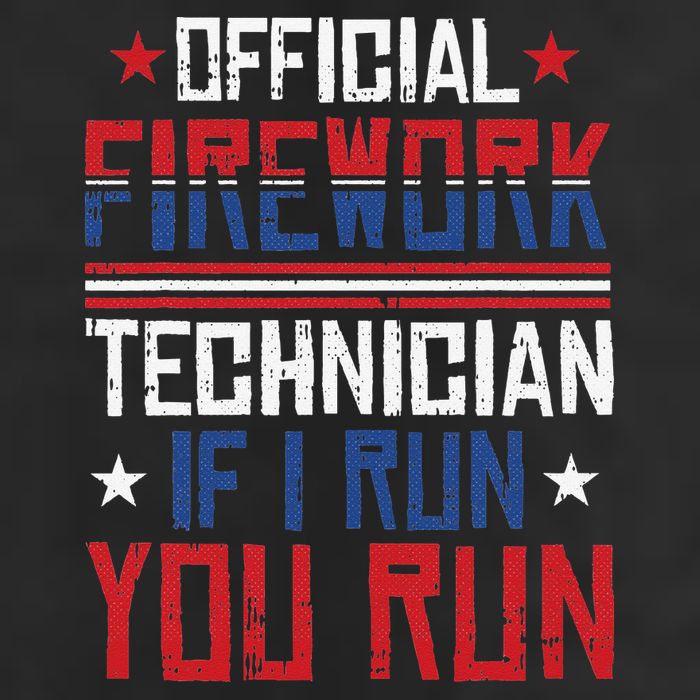 Firework Technician 4th Of July Funny USA Pyrotechnician Adult Drive Performance Visor