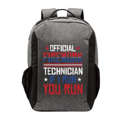 Firework Technician 4th Of July Funny USA Pyrotechnician Vector Backpack