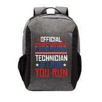 Firework Technician 4th Of July Funny USA Pyrotechnician Vector Backpack