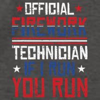 Firework Technician 4th Of July Funny USA Pyrotechnician Vector Backpack