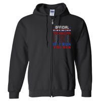 Firework Technician 4th Of July Funny USA Pyro Technician Full Zip Hoodie