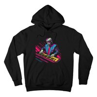 Funny Trump 80S Synth Keyboard Hoodie