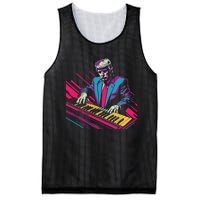 Funny Trump 80S Synth Keyboard Mesh Reversible Basketball Jersey Tank