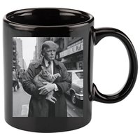 Funny Trump And Cat Funny Political  11oz C Handle Ceramic Mug