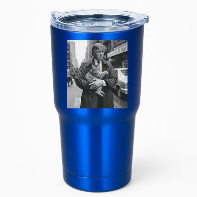Funny Trump And Cat Funny Political  Tumbler