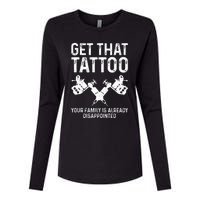 Funny Tattoo Artist Art For Tattooer Tattoo Artist Womens Cotton Relaxed Long Sleeve T-Shirt