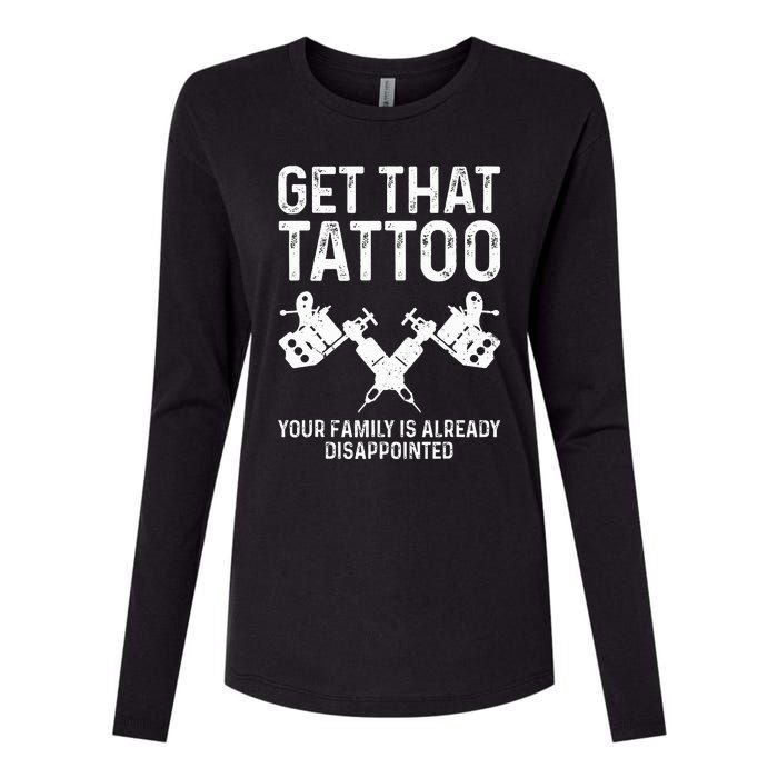 Funny Tattoo Artist Art For Tattooer Tattoo Artist Womens Cotton Relaxed Long Sleeve T-Shirt