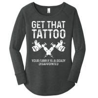 Funny Tattoo Artist Art For Tattooer Tattoo Artist Women's Perfect Tri Tunic Long Sleeve Shirt