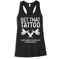 Funny Tattoo Artist Art For Tattooer Tattoo Artist Women's Racerback Tank