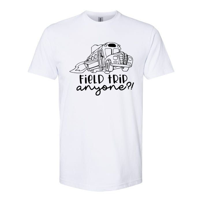 Field Trip Anyone Teacher Magic School Bus Softstyle CVC T-Shirt