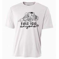 Field Trip Anyone Teacher Magic School Bus Cooling Performance Crew T-Shirt