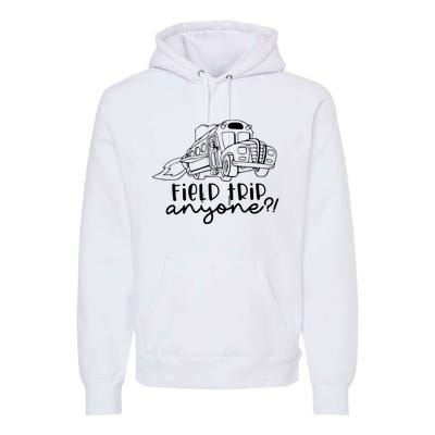 Field Trip Anyone Teacher Magic School Bus Premium Hoodie