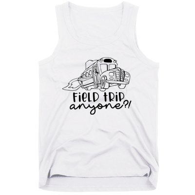 Field Trip Anyone Teacher Magic School Bus Tank Top