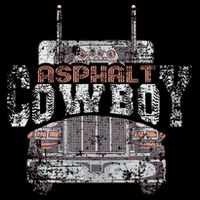 Funny Trucker Asphalt Cowboy Cool Truck Driver Zip Tote Bag