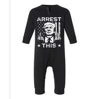 Funny Trump Arrest This Teee Trump Arrest This Infant Fleece One Piece