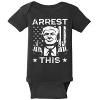 Funny Trump Arrest This Teee Trump Arrest This Baby Bodysuit