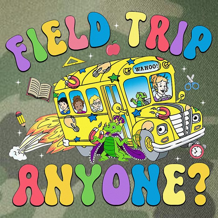 Field Trip Anyone Field Day Let The Games Begin School Bus Legacy Tie Dye Trucker Hat