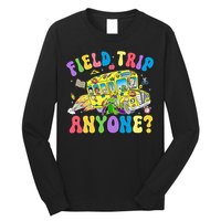 Field Trip Anyone Field Day Let The Games Begin School Bus Long Sleeve Shirt