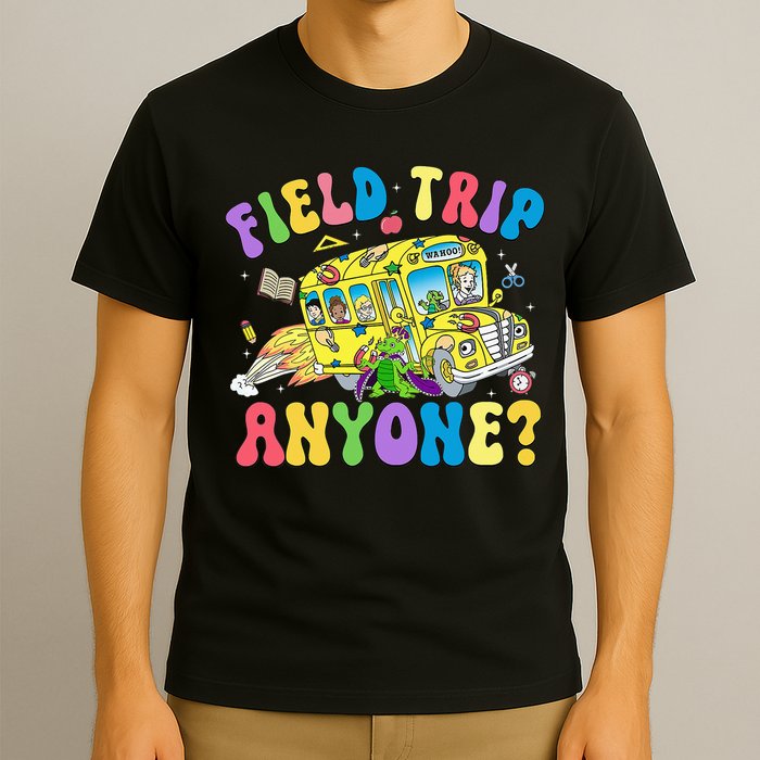 Field Trip Anyone Field Day Let The Games Begin School Bus T-Shirt