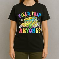Field Trip Anyone Field Day Let The Games Begin School Bus T-Shirt