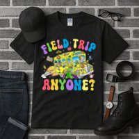Field Trip Anyone Field Day Let The Games Begin School Bus Tall T-Shirt