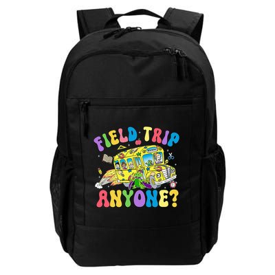Field Trip Anyone Field Day Let The Games Begin School Bus Backpack