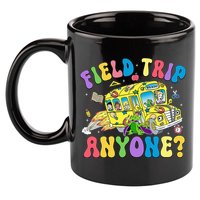 Field Trip Anyone Field Day Let The Games Begin School Bus 11oz C Handle Ceramic Mug