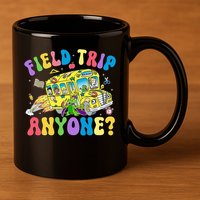 Field Trip Anyone Field Day Let The Games Begin School Bus 11oz C Handle Ceramic Mug