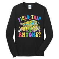Field Trip Anyone Field Day Let The Games Begin School Bus Tall Long Sleeve T-Shirt