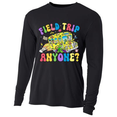 Field Trip Anyone Field Day Let The Games Begin School Bus Cooling Performance Long Sleeve Crew