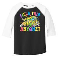 Field Trip Anyone Field Day Let The Games Begin School Bus Toddler Fine Jersey T-Shirt