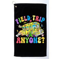 Field Trip Anyone Field Day Let The Games Begin School Bus Golf Towel