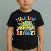 Field Trip Anyone Field Day Let The Games Begin School Bus Toddler T-Shirt