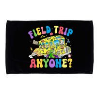 Field Trip Anyone Field Day Let The Games Begin School Bus Microfiber Hand Towel