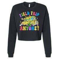 Field Trip Anyone Field Day Let The Games Begin School Bus Cropped Pullover Crew